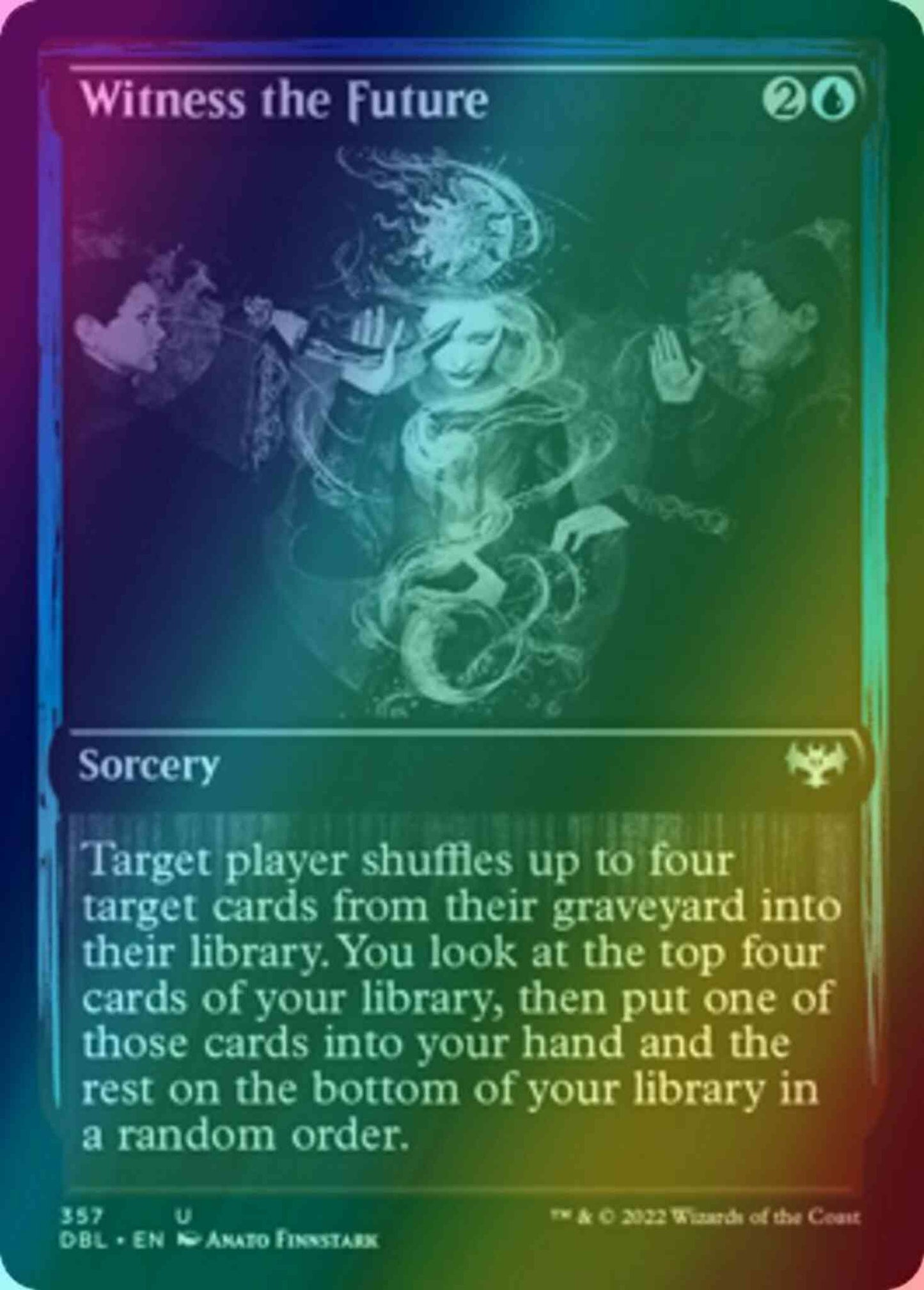 Witness the Future [357] [Innistrad: Double Feature] [Foil]