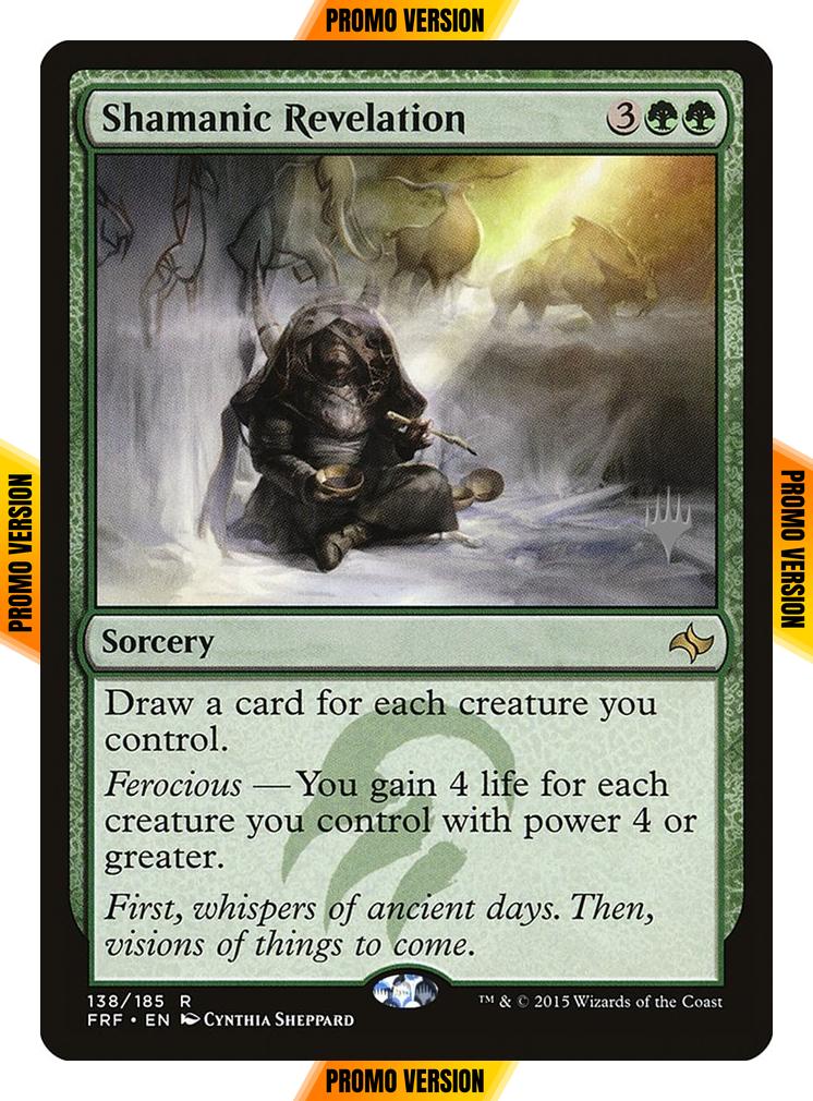 Shamanic Revelation [Promo Pack] [138p] [Fate Reforged Promos] [Foil]