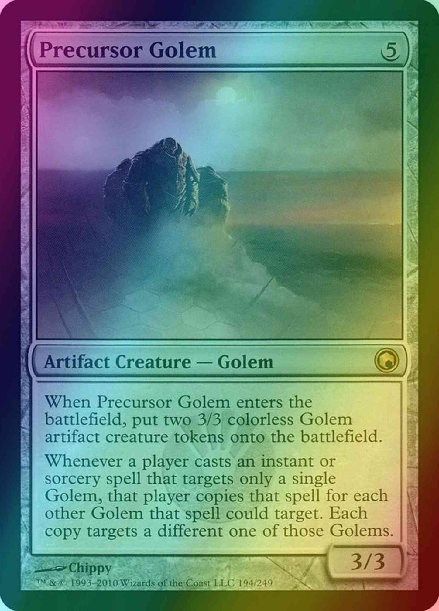 Precursor Golem [194] [Scars Of Mirrodin] [Foil]