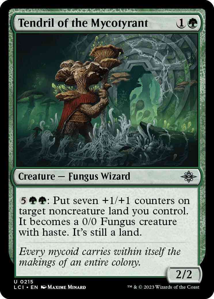 Tendril of the Mycotyrant [215] [The Lost Caverns of Ixalan] [Non-Foil]