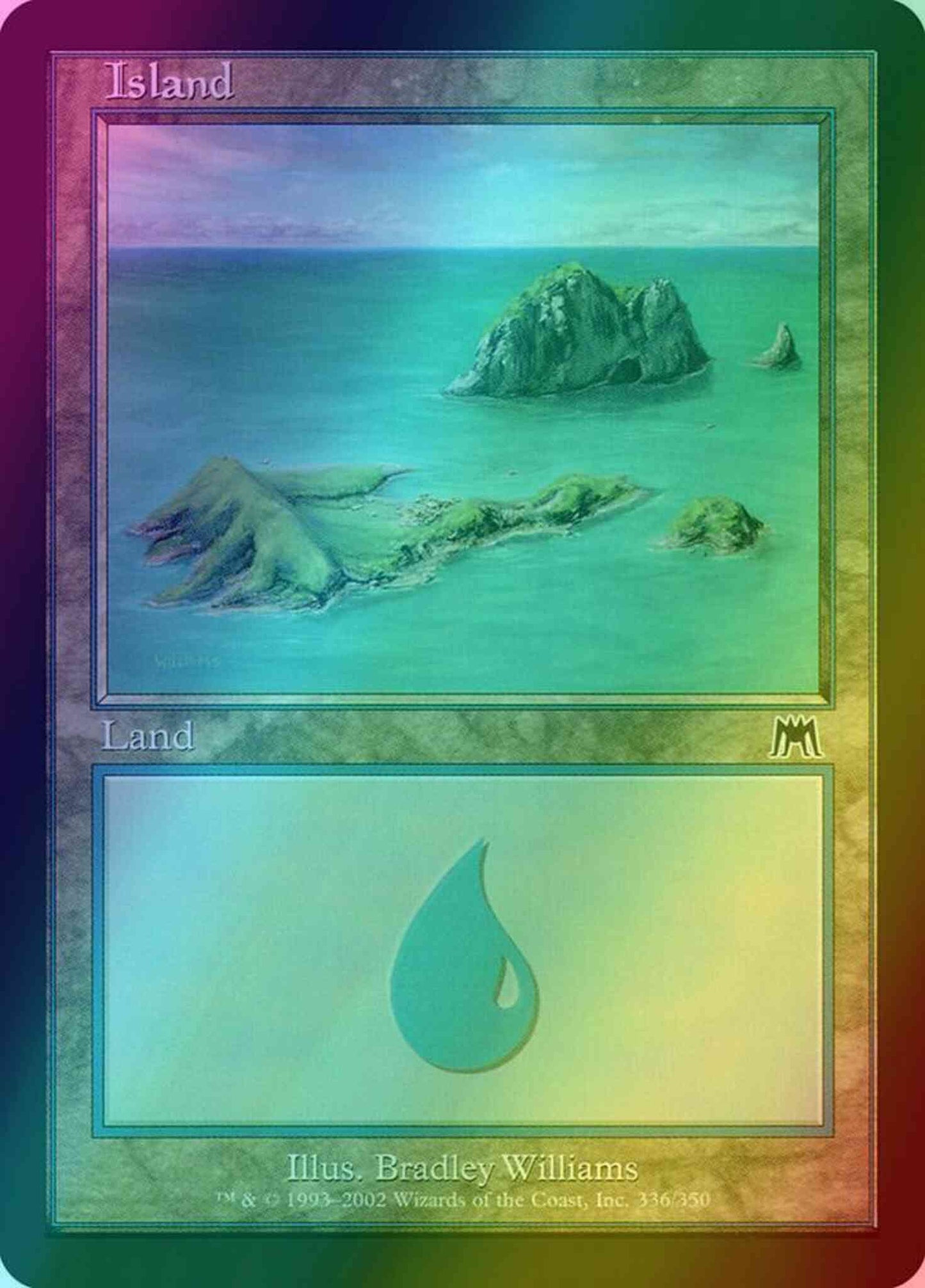 Island [336] [Onslaught] [Foil]