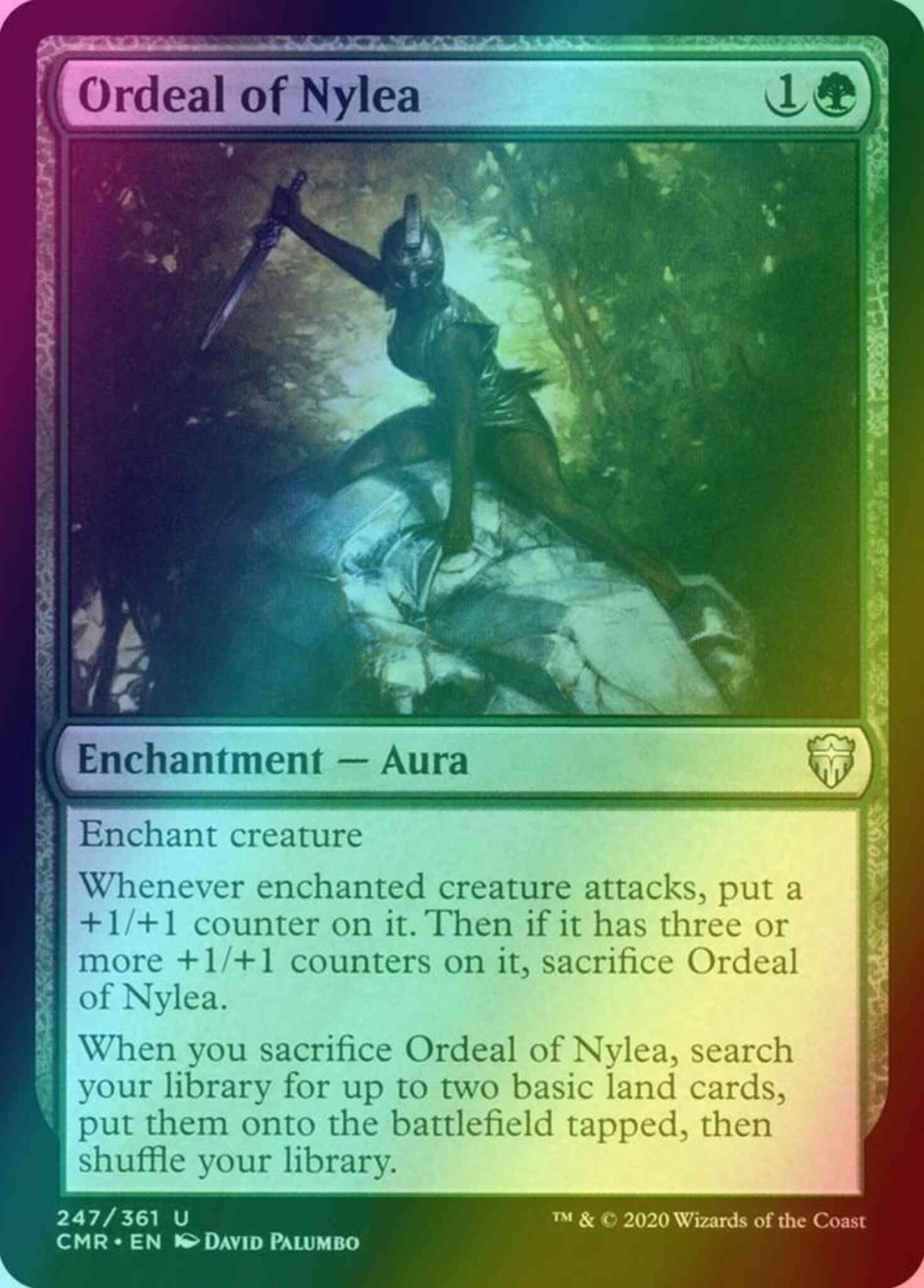 Ordeal of Nylea [247] [Commander Legends] [Foil]