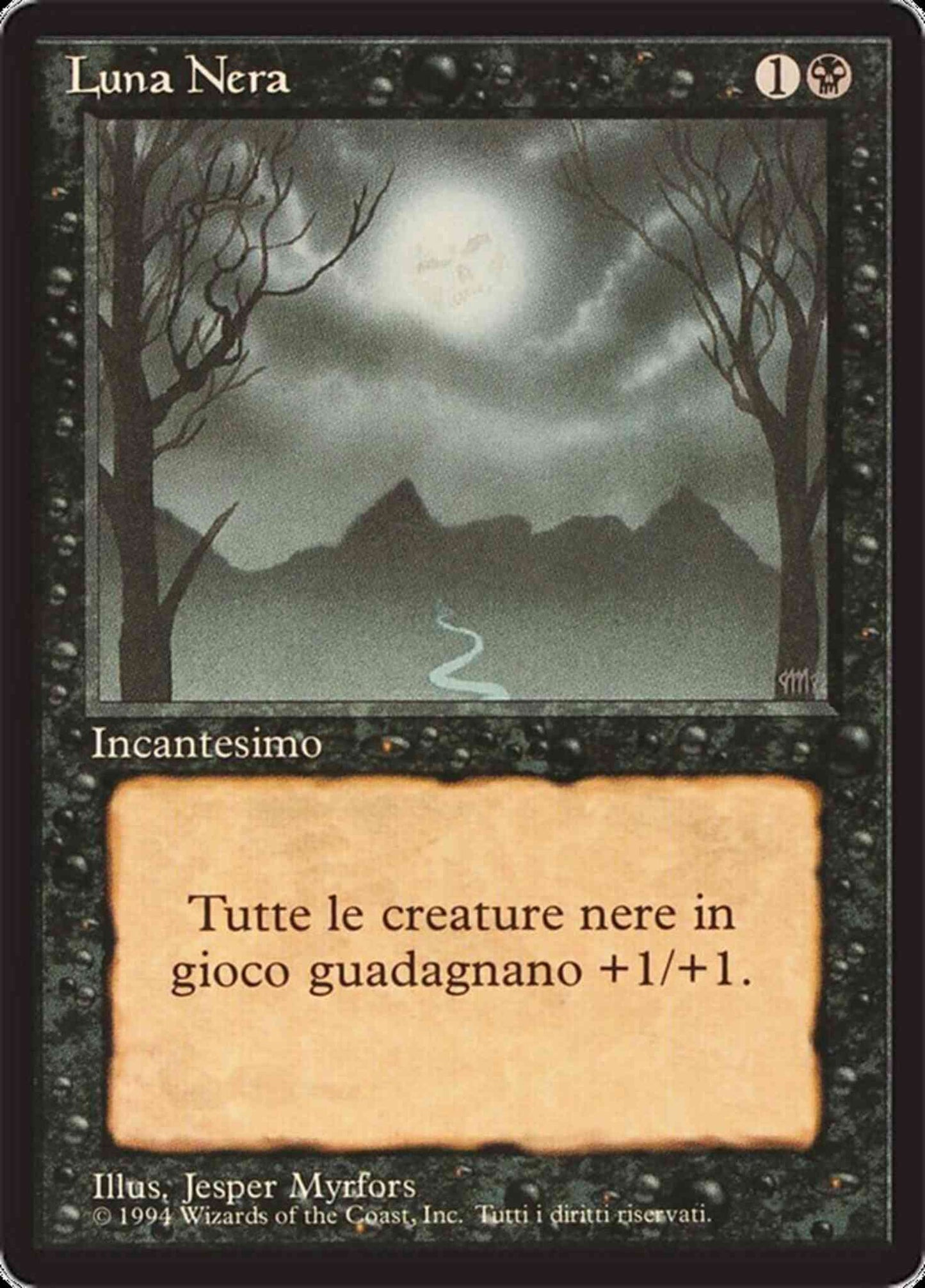 Bad Moon - Italian [94] [Foreign Black Border: Italian] [Non-Foil]