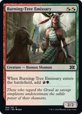 Burning-Tree Emissary [189] [Double Masters 2022] [Non-Foil]