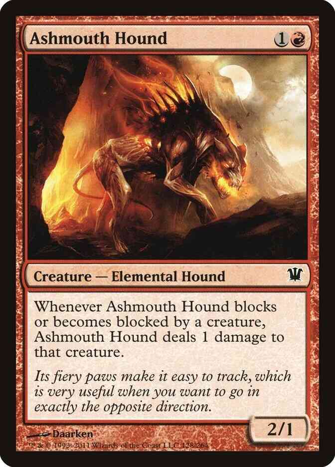Ashmouth Hound [128] [Innistrad] [Non-Foil]