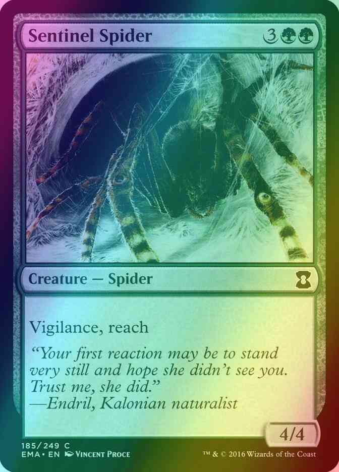 Sentinel Spider [185] [Eternal Masters] [Foil]