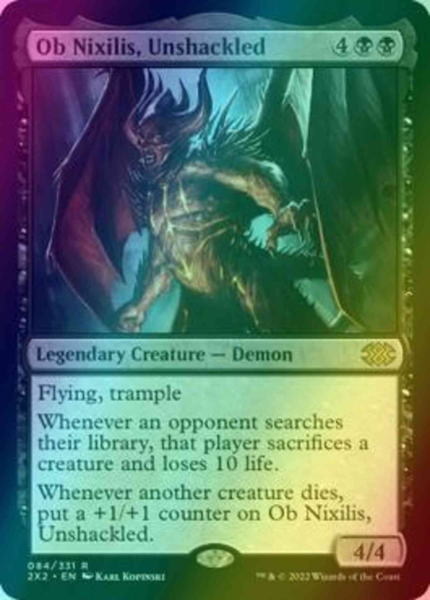 Ob Nixilis, Unshackled [84] [Double Masters 2022] [Foil]