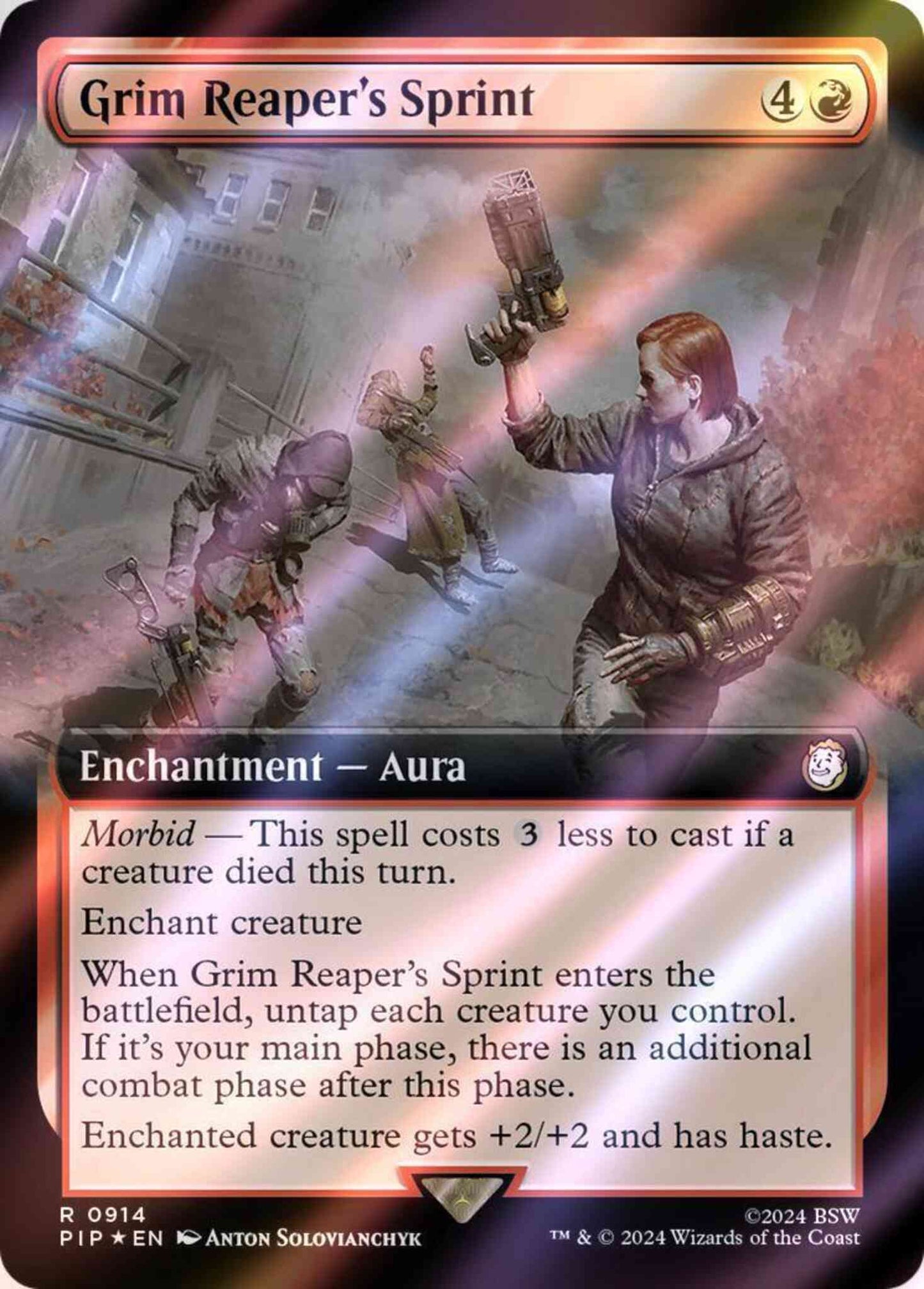 Grim Reaper's Sprint [914] [Extended Art] [Fallout] [Surge Foil]