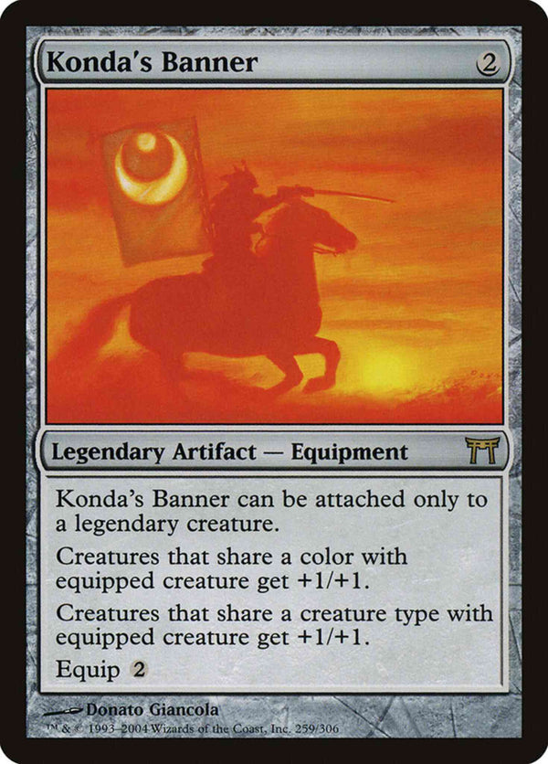 Konda's Banner [259] [Champions of Kamigawa] [Non-Foil]