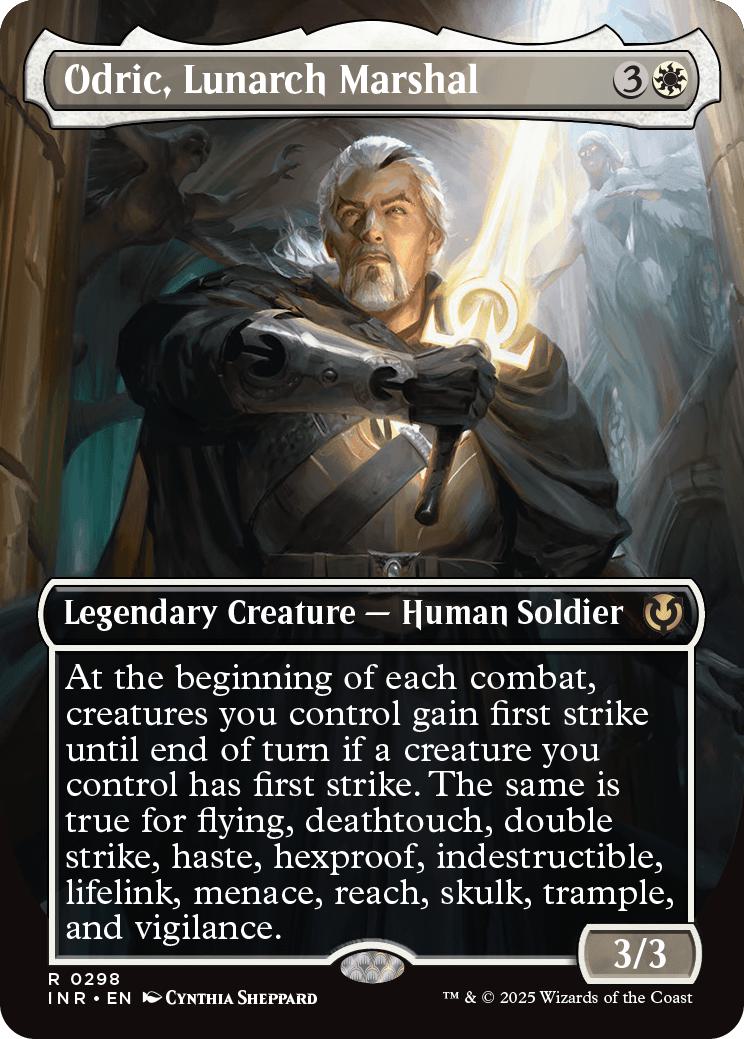 Odric, Lunarch Marshal [298] [Borderless] [Innistrad Remastered] [Non-Foil]