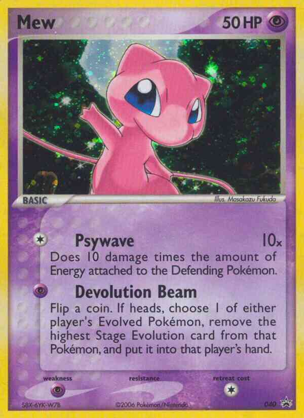 Mew - 40/40 - Promo [np-40] [Holo]