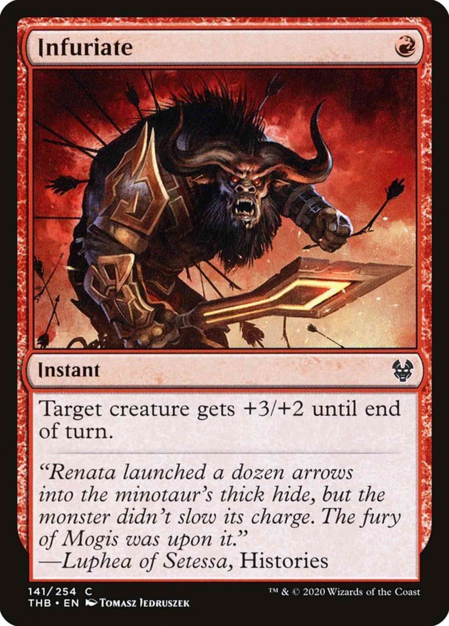 Infuriate [141] [Theros Beyond Death] [Non-Foil]