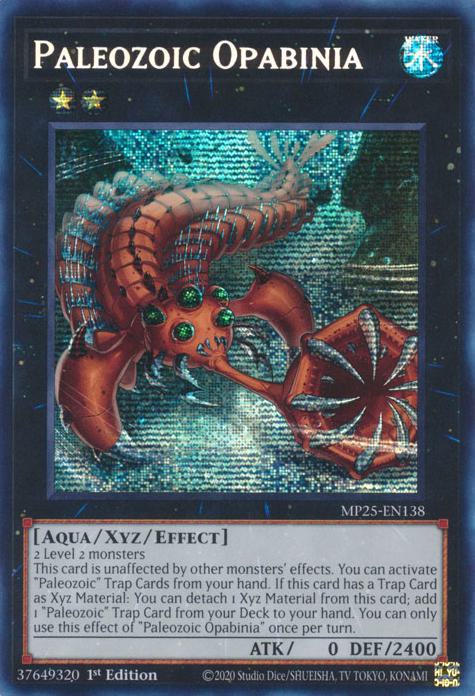 Paleozoic Opabinia - MP25-EN138 - Prismatic Secret Rare - 1st Edition