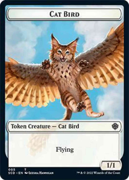 Cat Bird Token (05) // Spirit Token (09) [Starter Commander Decks: Tokens] [Non-Foil]