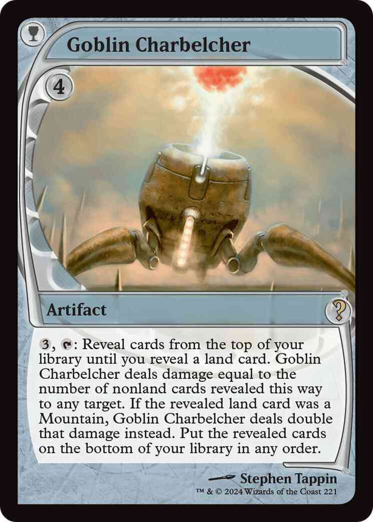 Goblin Charbelcher [221] [Future Frame] [Mystery Booster 2] [Foil]