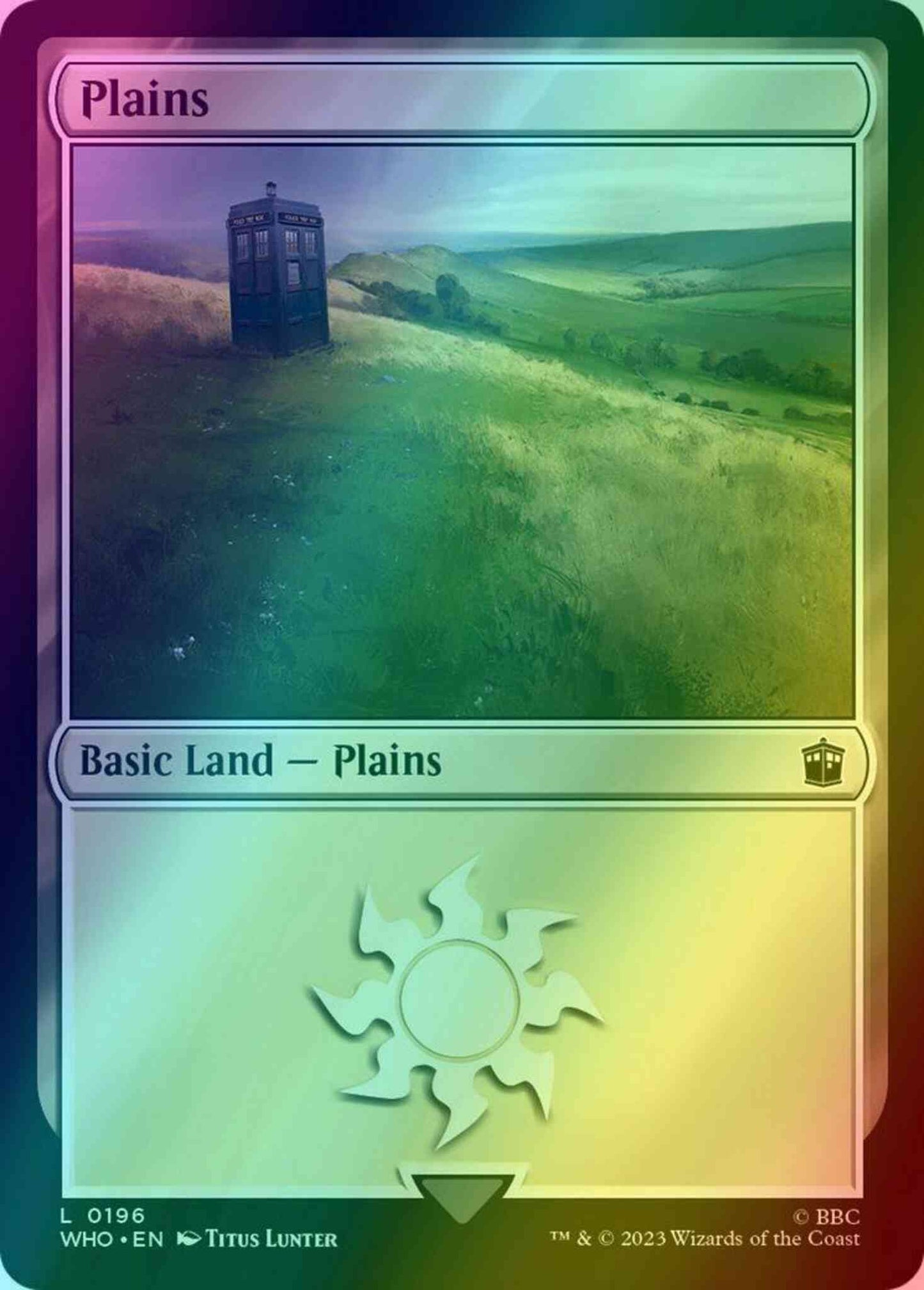 Plains [196] [Universes Beyond: Doctor Who] [Foil]