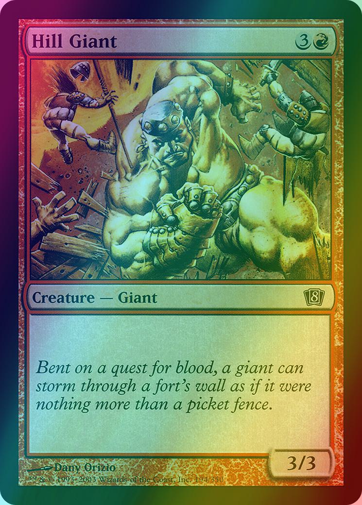 Hill Giant [194x] [Eighth Edition] [Foil]