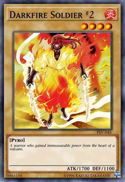 Darkfire Soldier #2 - PSV-045 - Common - 1st Edition