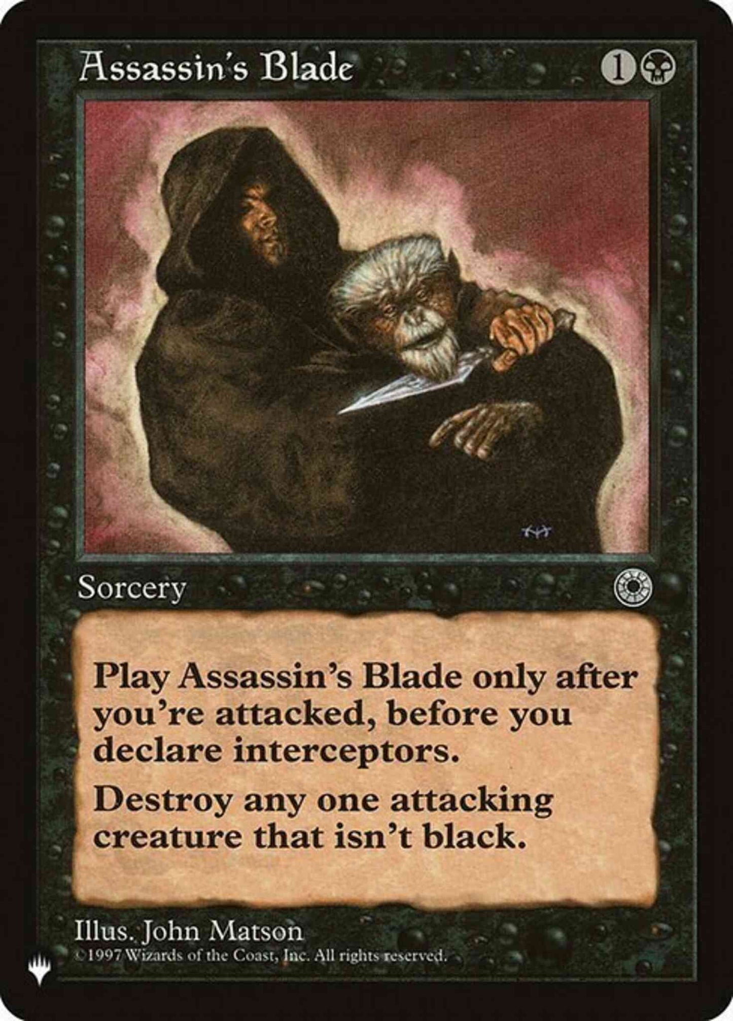 Assassin's Blade [POR-80] [The List] [Non-Foil]