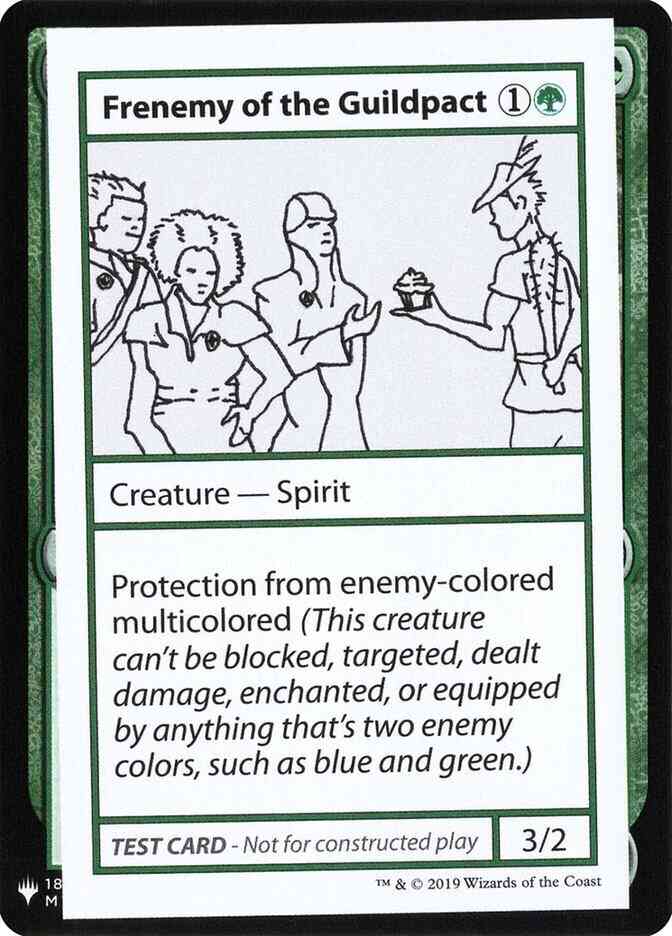 Frenemy of the Guildpact - Symbol [74] [Mystery Booster Playtest Cards 2019] [Non-Foil]