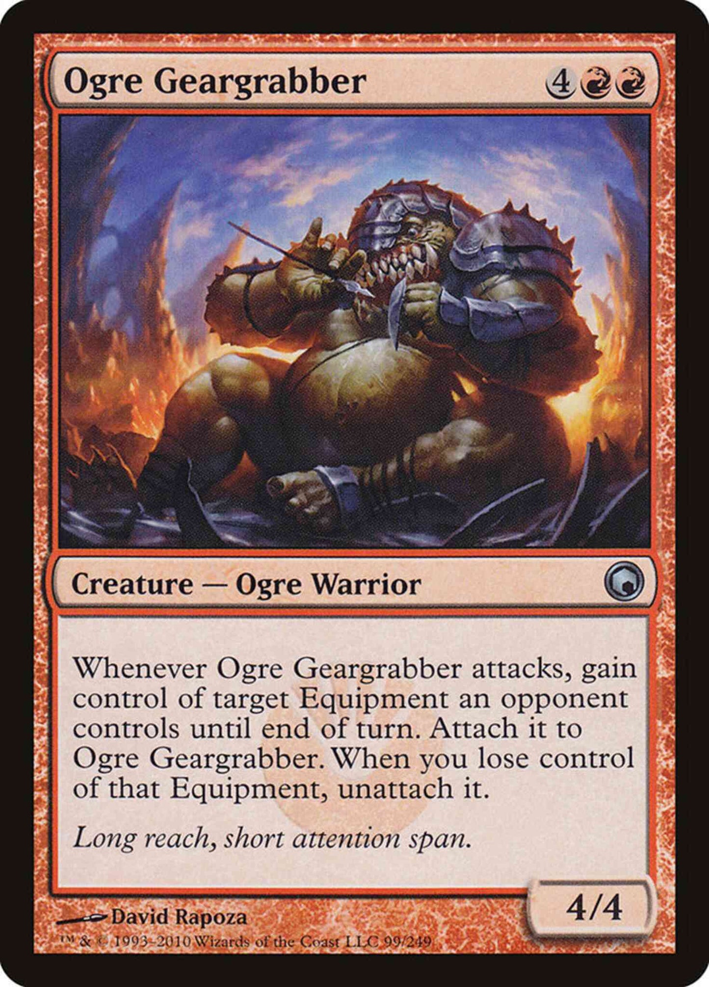 Ogre Geargrabber [99] [Scars Of Mirrodin] [Non-Foil]
