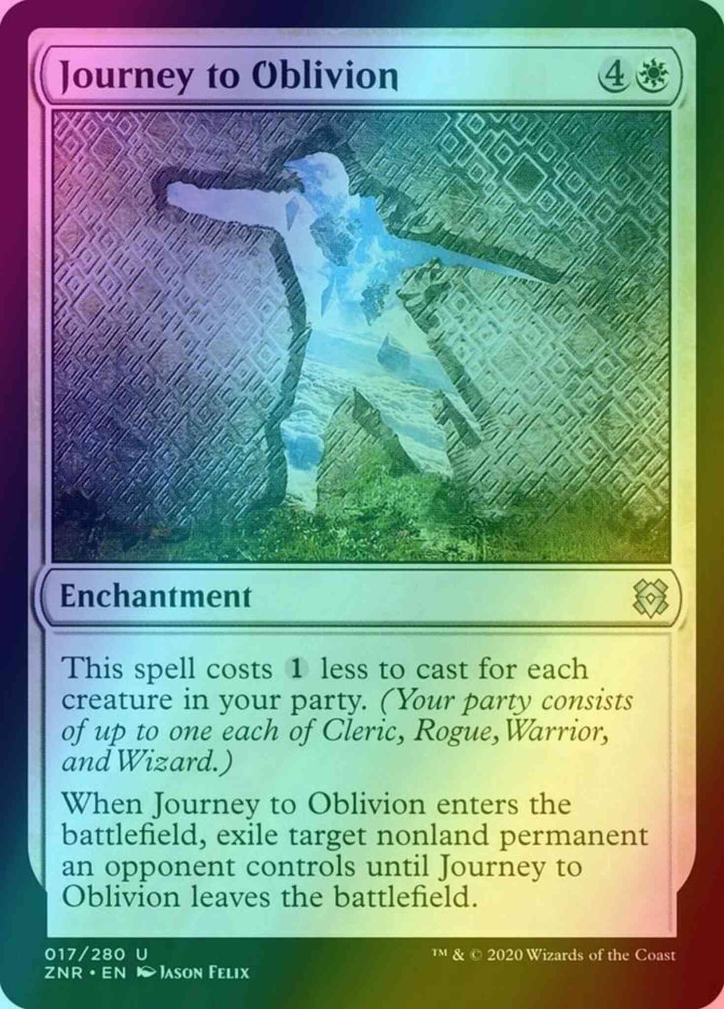 Journey to Oblivion [17] [Zendikar Rising] [Foil]