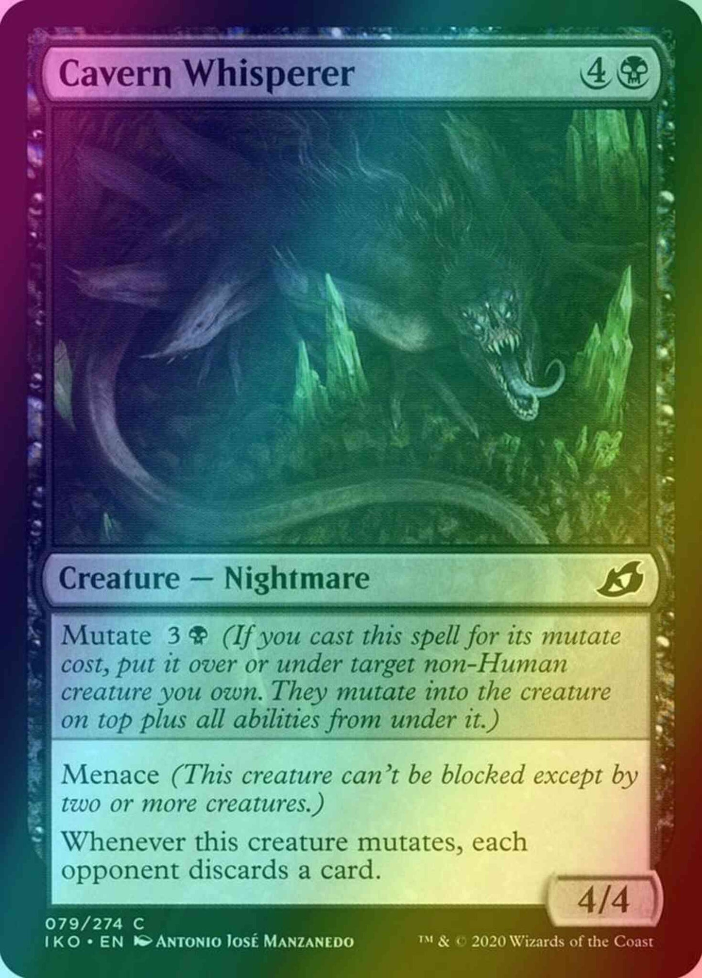 Cavern Whisperer [79] [Ikoria: Lair of Behemoths] [Foil]