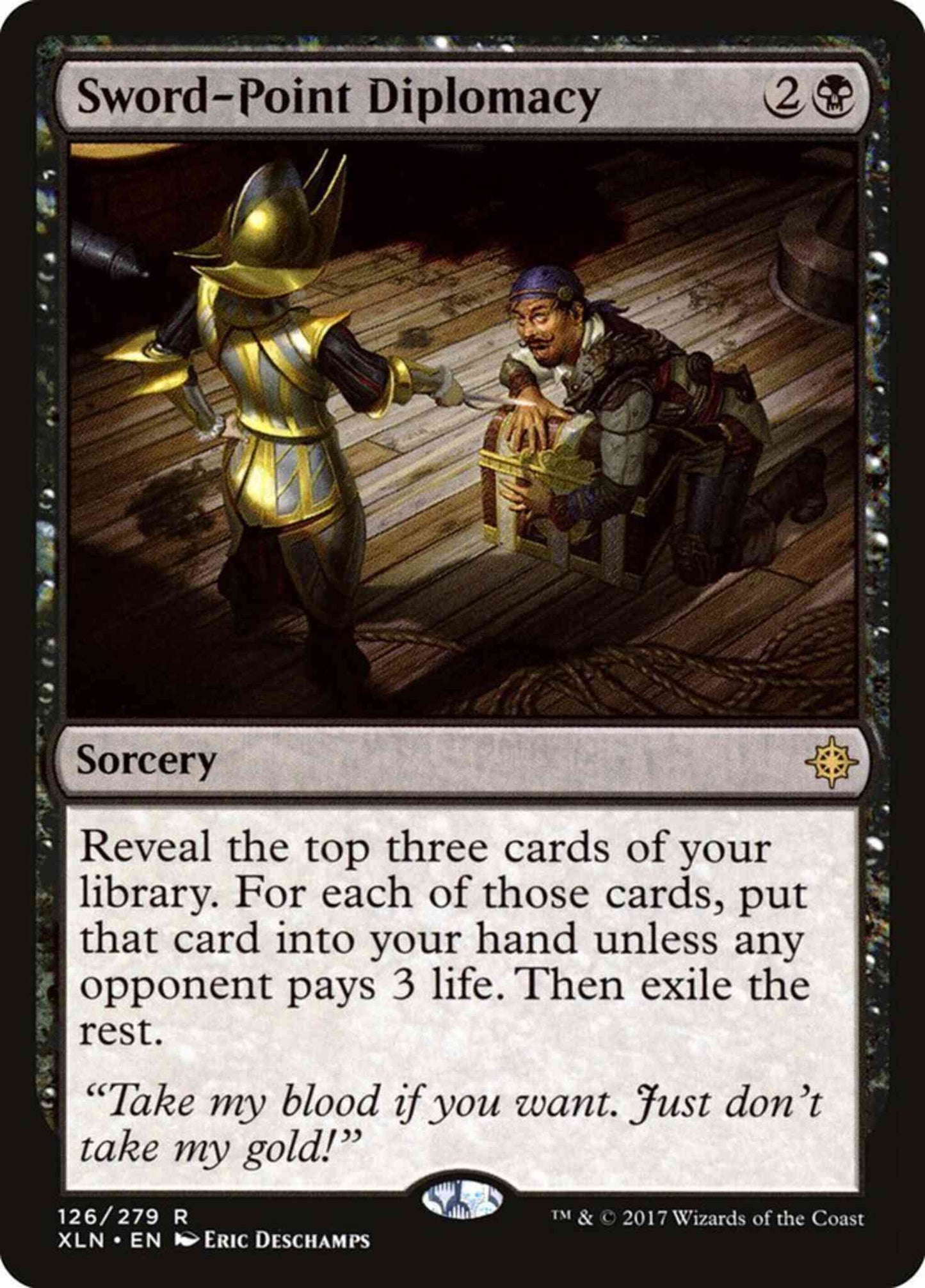 Sword-Point Diplomacy [126] [Ixalan] [Non-Foil]