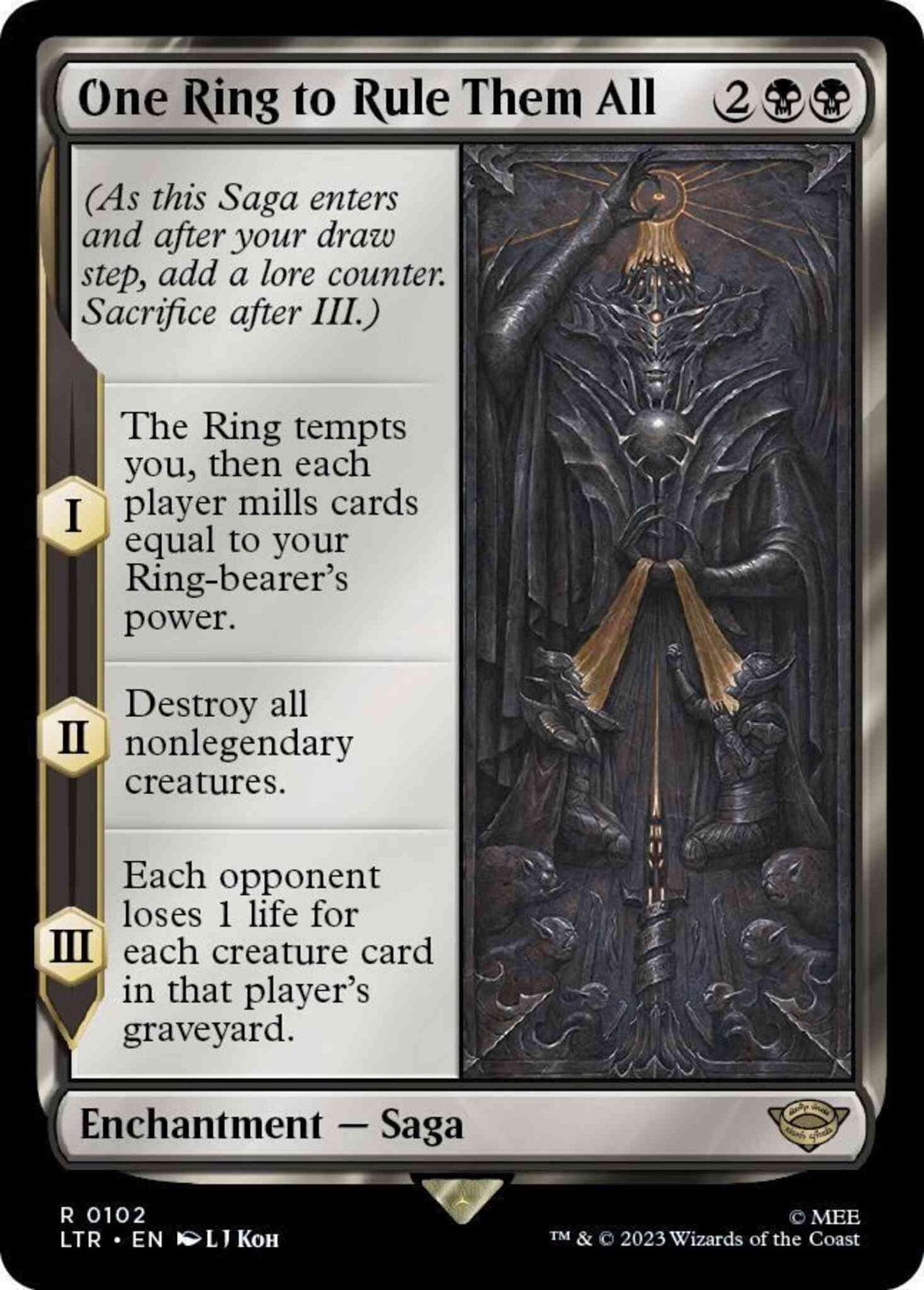 One Ring to Rule Them All [102] [The Lord of the Rings: Tales of Middle-earth] [Non-Foil]