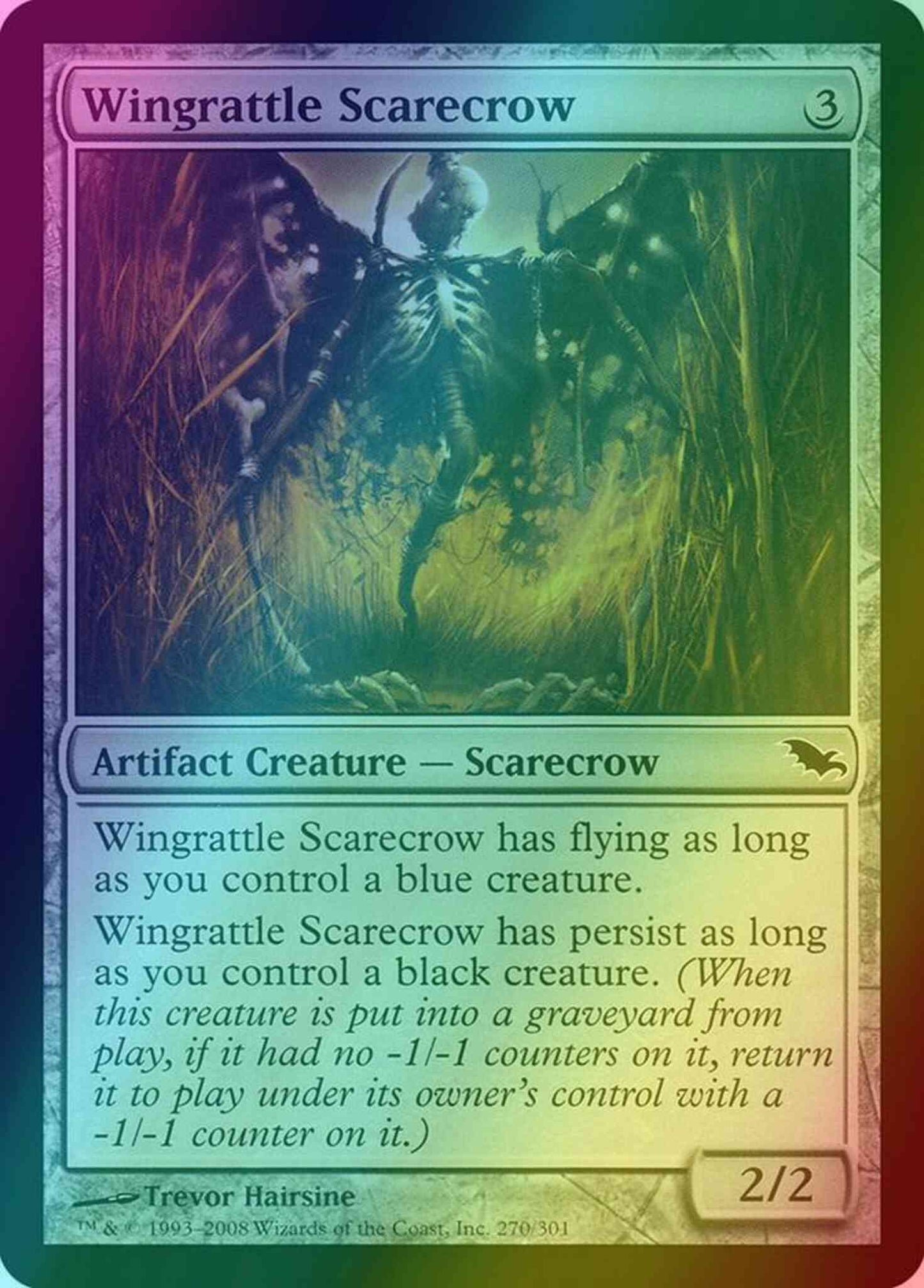 Wingrattle Scarecrow [270] [Shadowmoor] [Foil]