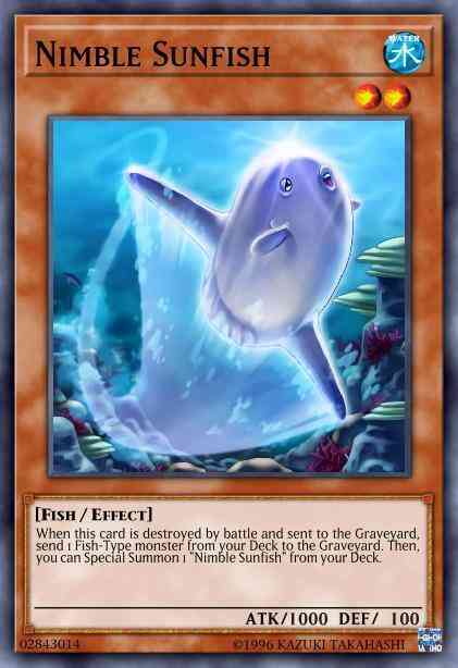 Nimble Sunfish - TSHD-EN084 - Super Rare - Unlimited