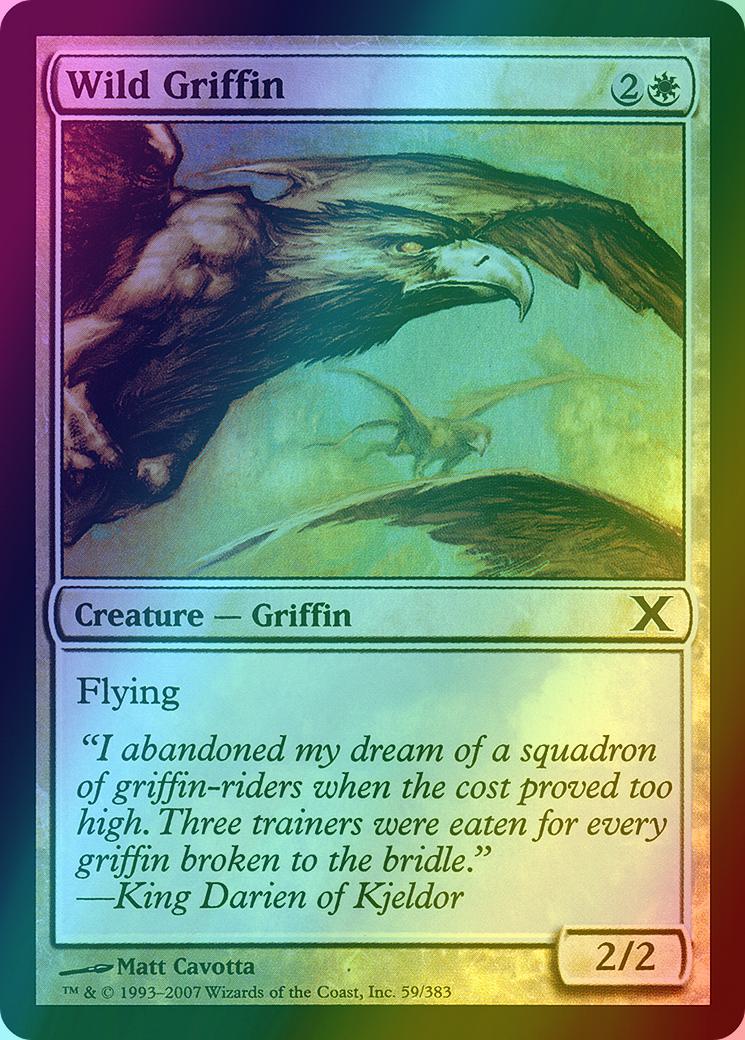 Wild Griffin [59] [Tenth Edition] [Foil]