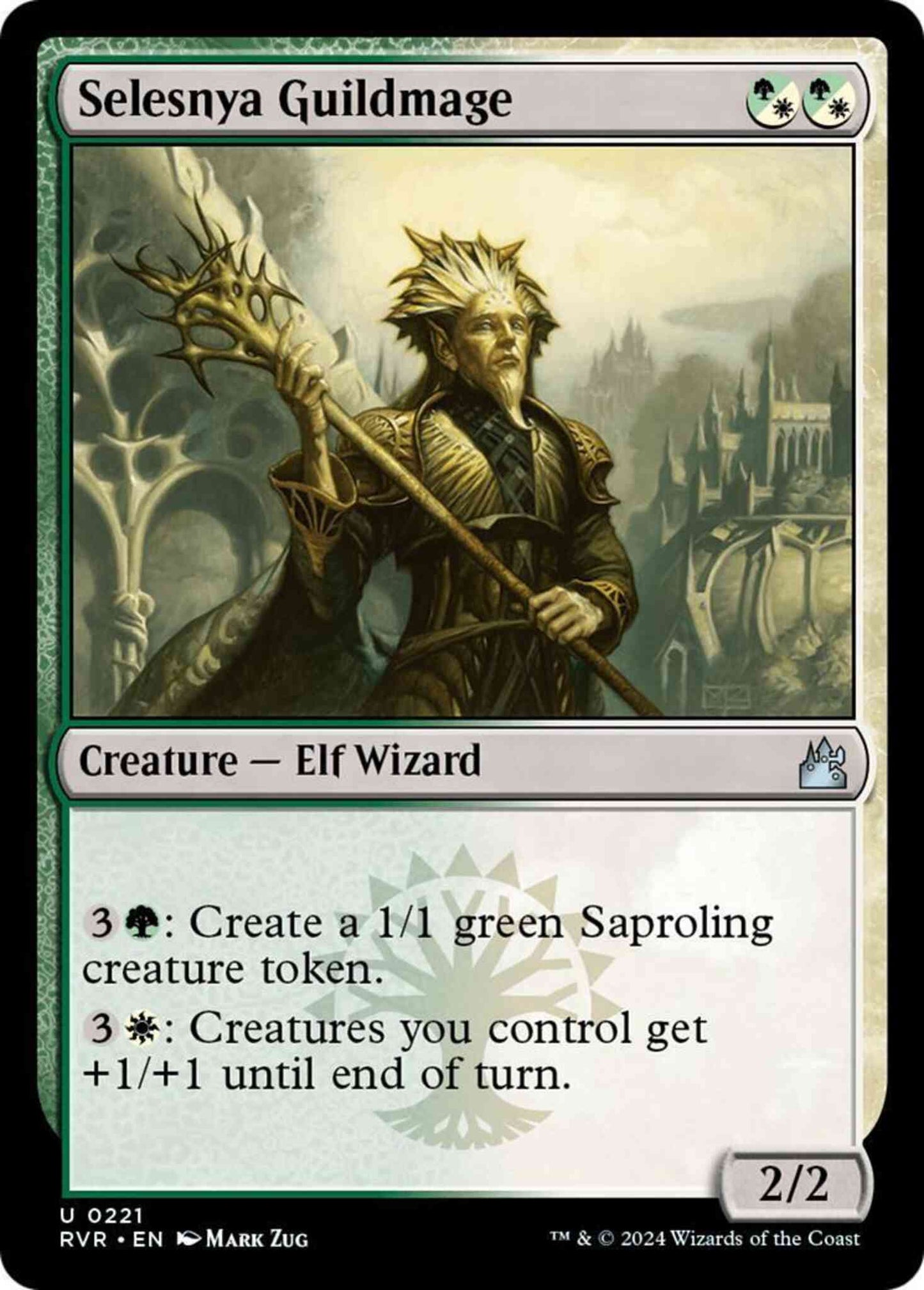 Selesnya Guildmage [221] [Ravnica Remastered] [Non-Foil]