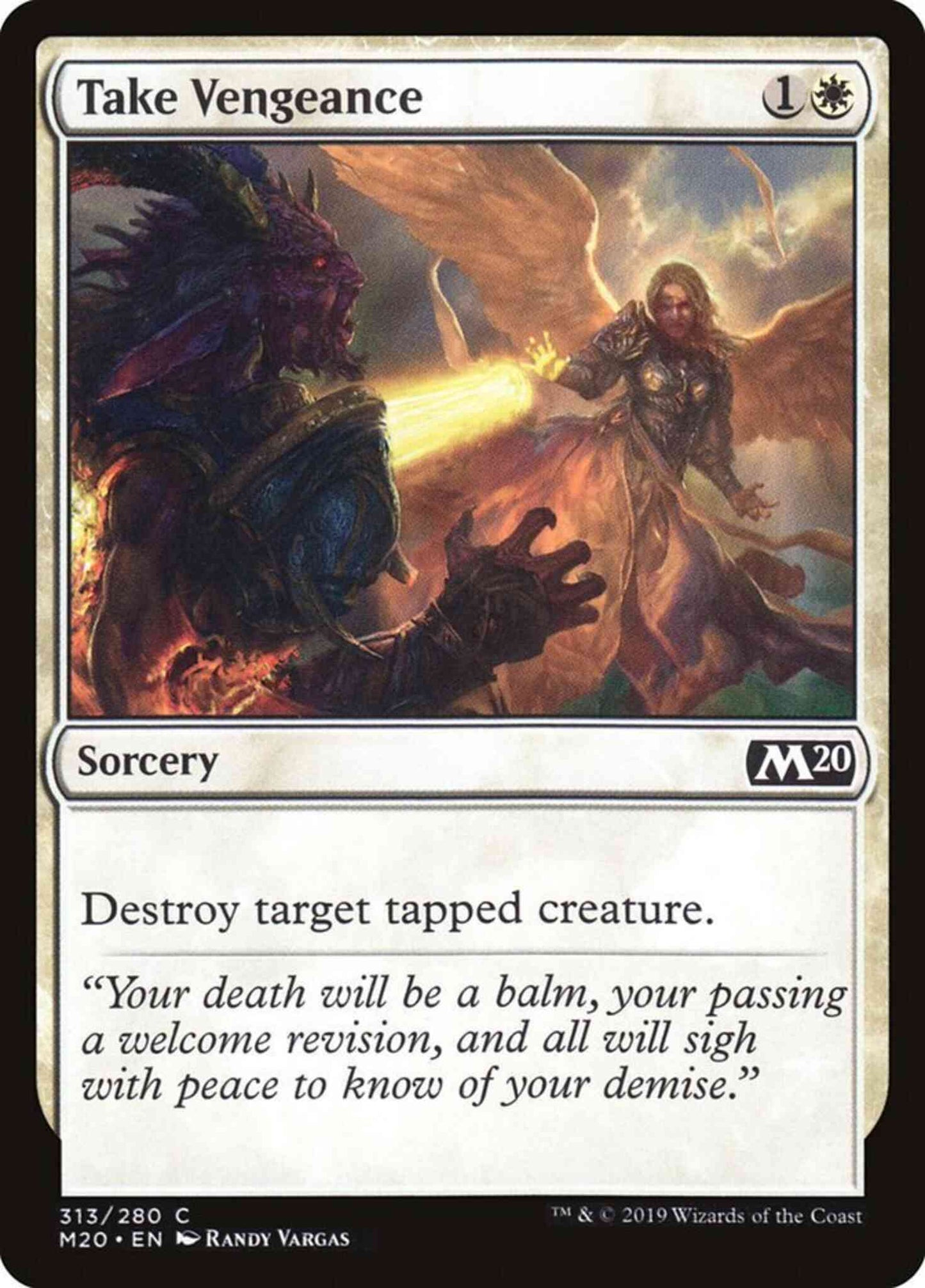 Take Vengeance [313] [Spellslinger Deck Exclusive] [Core Set 2020] [Non-Foil]