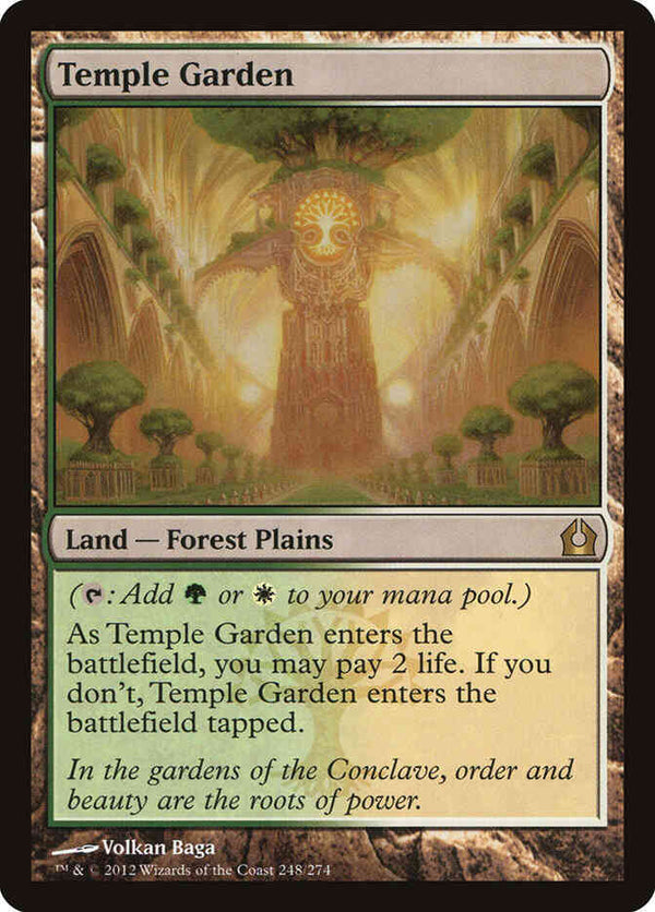 Temple Garden [248] [Return To Ravnica] [Non-Foil]