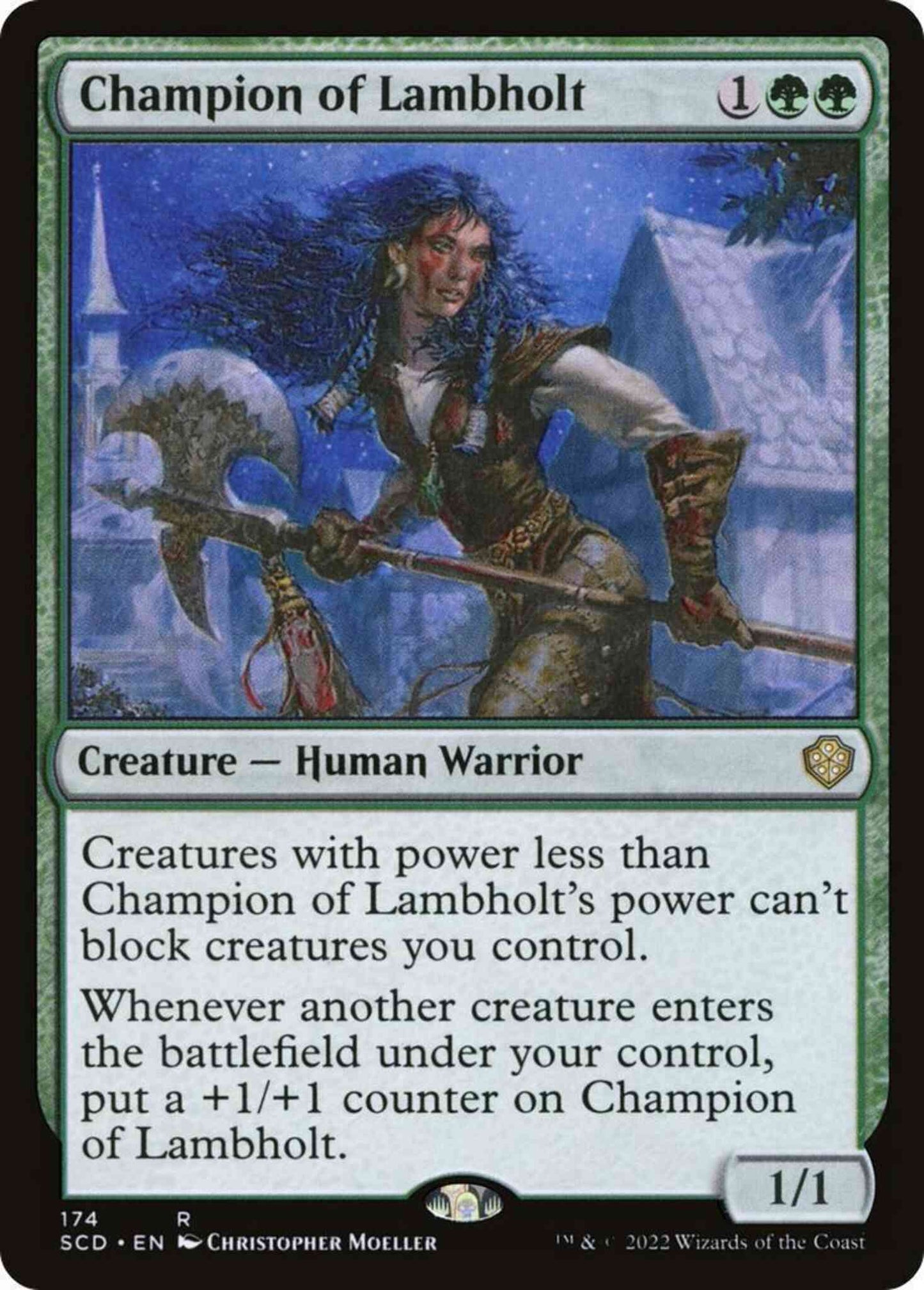 Champion of Lambholt [174] [Starter Commander Decks] [Non-Foil]