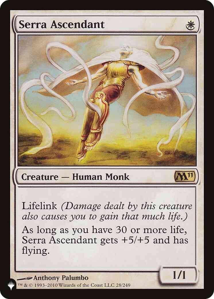 Serra Ascendant [M11-28] [The List] [Non-Foil]