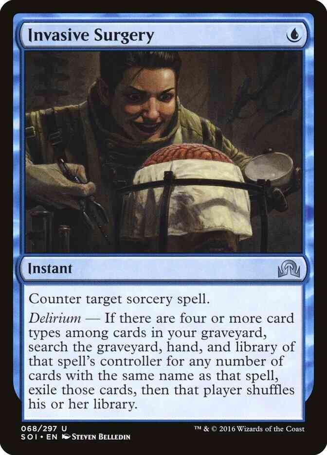 Invasive Surgery [68] [Shadows over Innistrad] [Non-Foil]