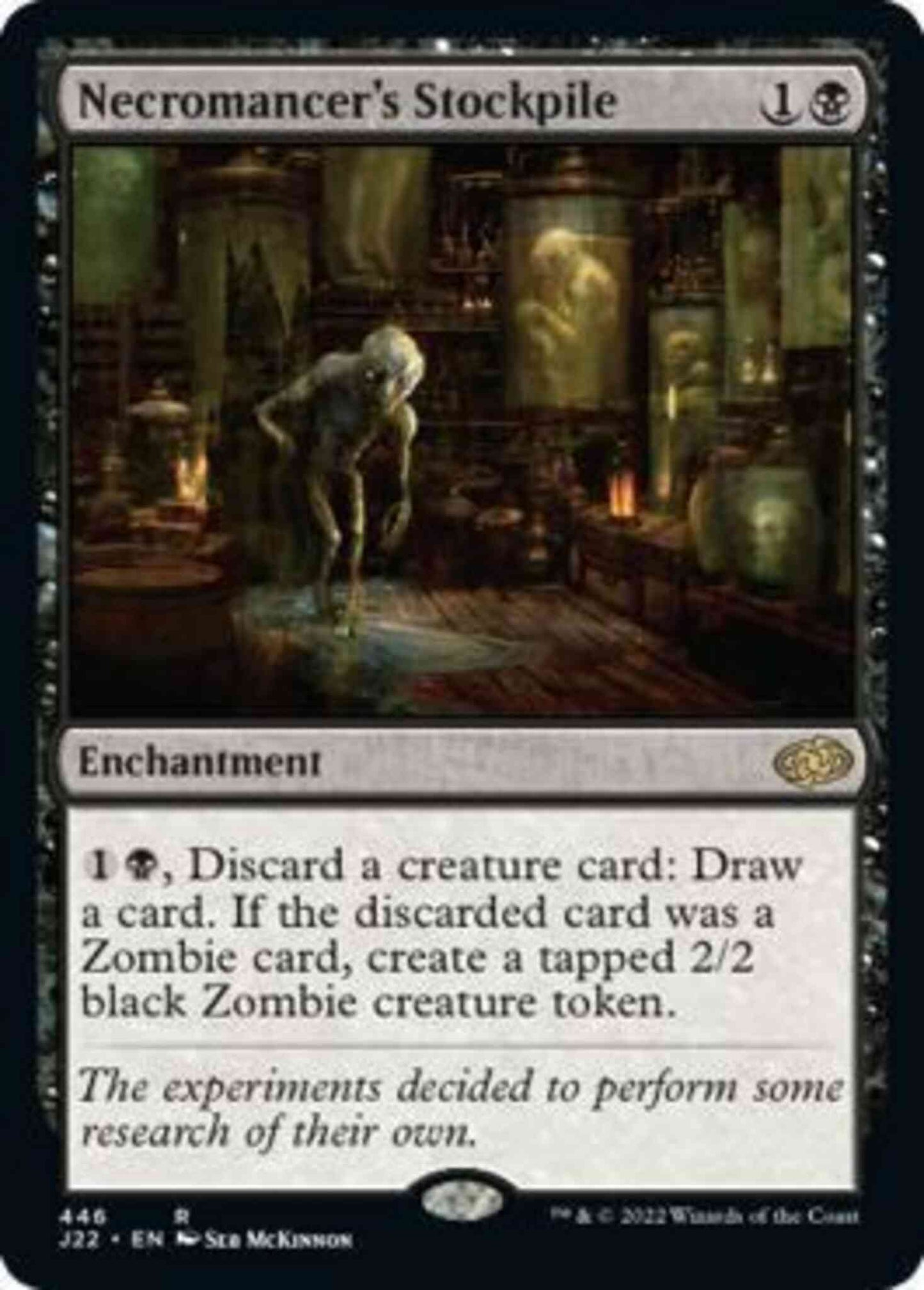 Necromancer's Stockpile [446] [Jumpstart 2022] [Non-Foil]