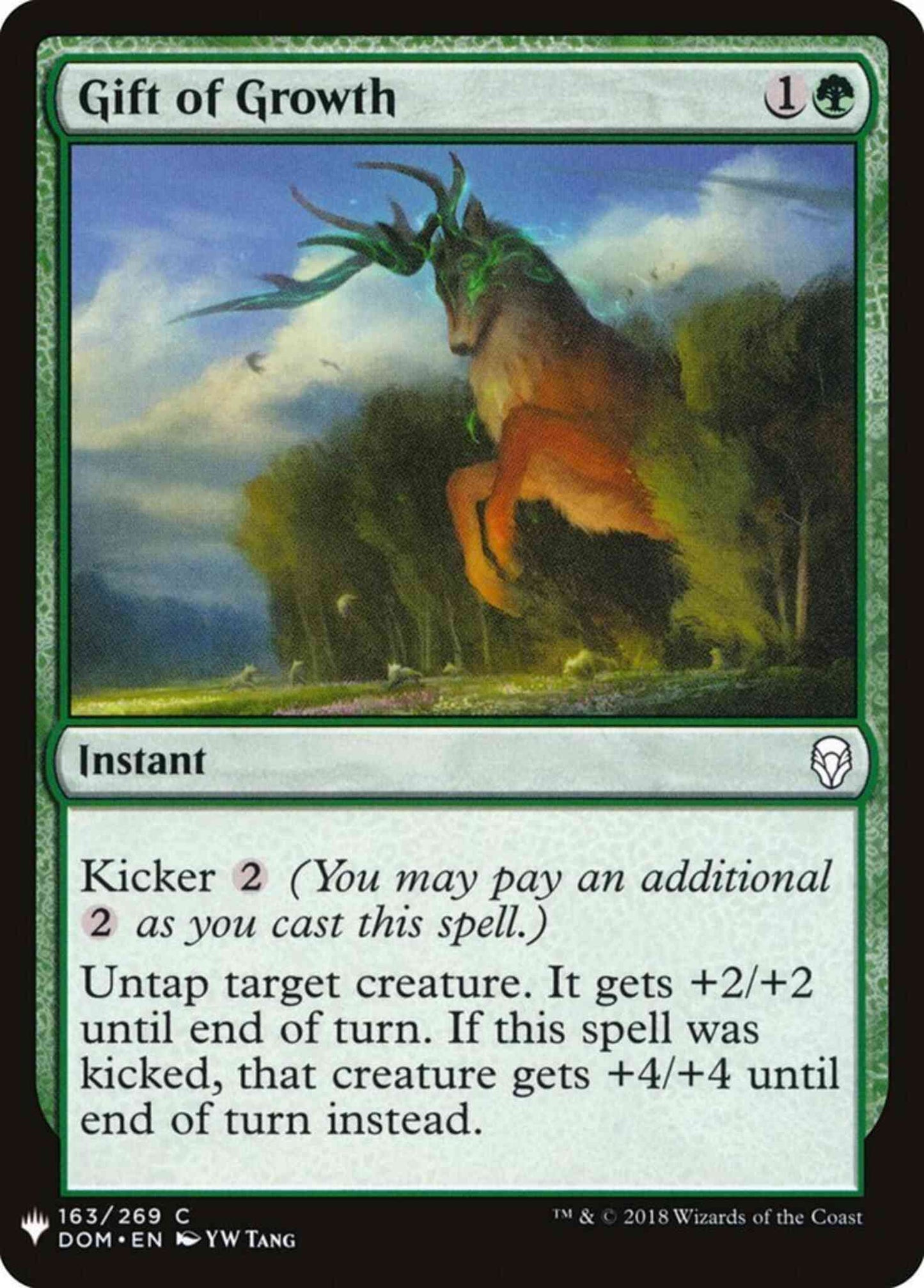 Gift of Growth [DOM-163] [The List] [Non-Foil]