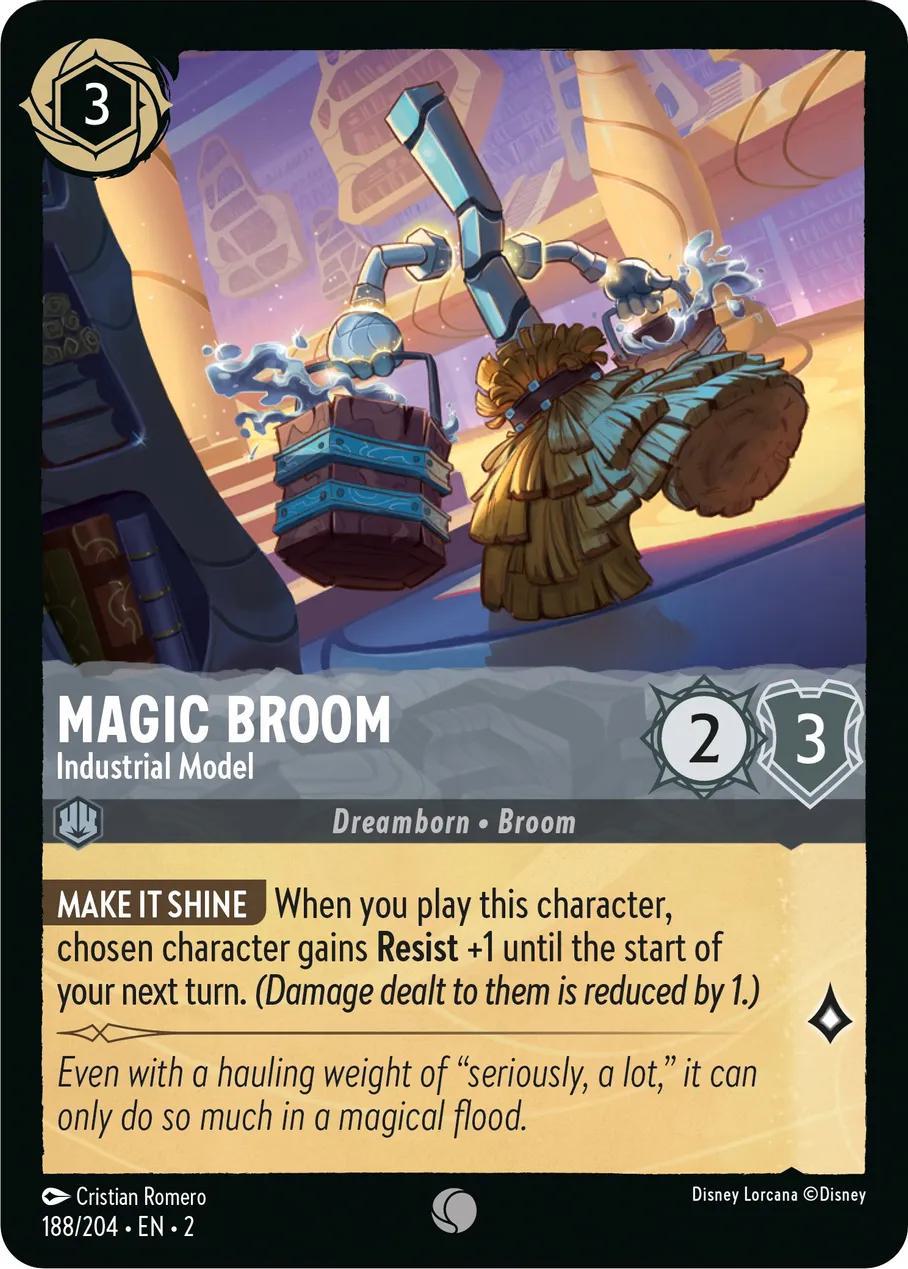 Magic Broom - Industrial Model - 188/204 [Rise Of The Floodborn] [Non-Foil]