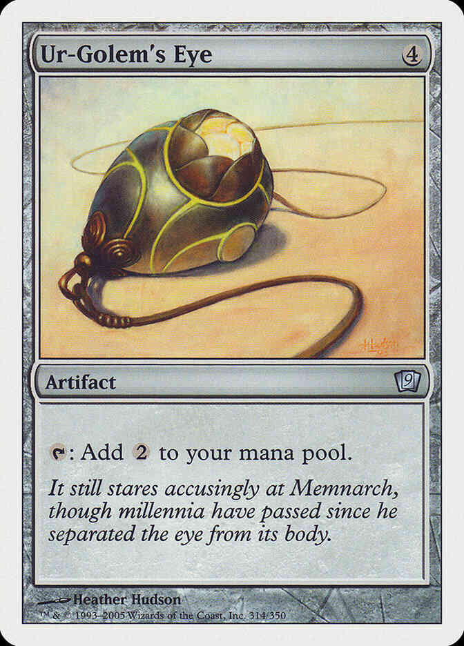 Ur-Golem's Eye [314] [Ninth Edition] [Non-Foil]