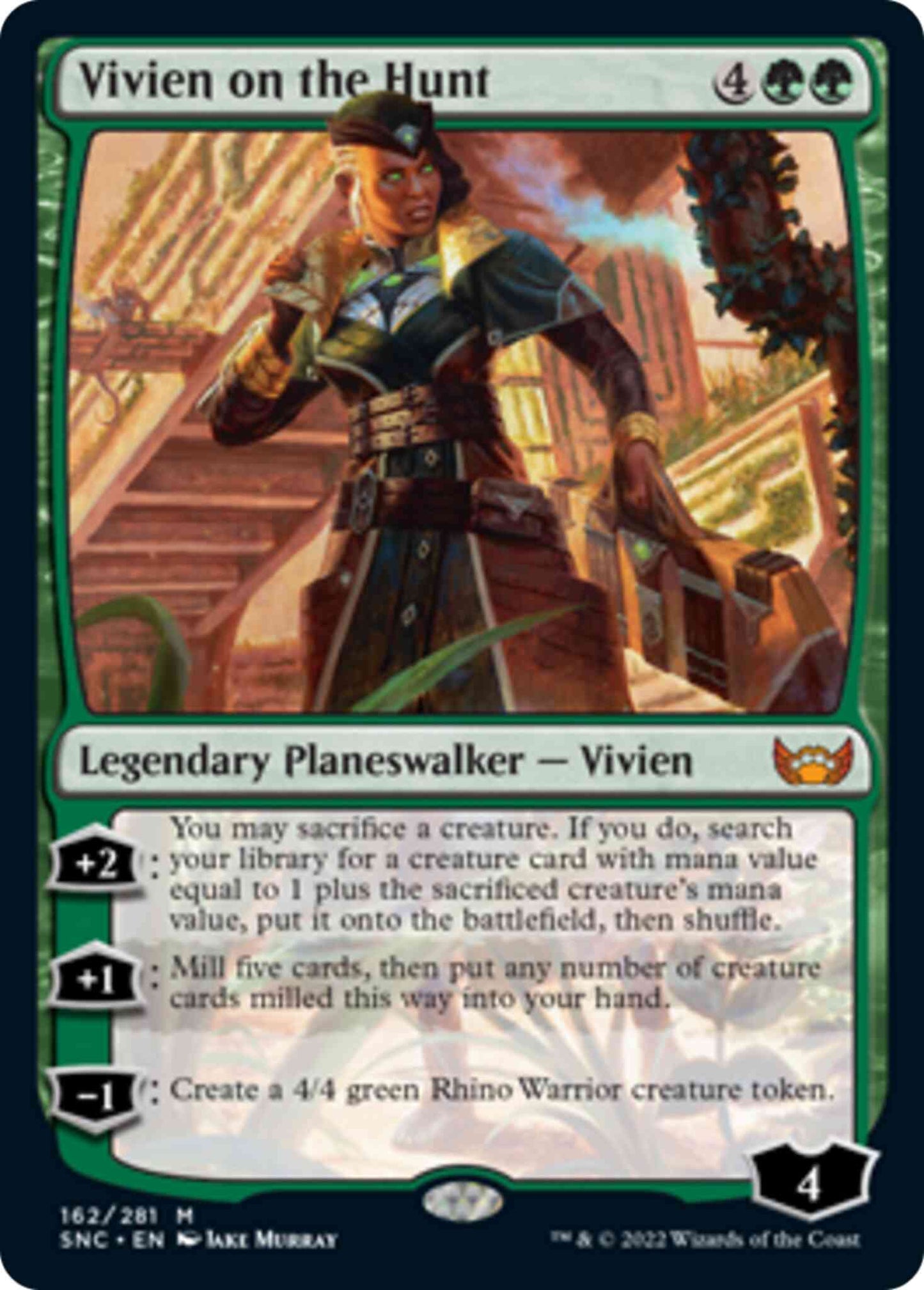Vivien on the Hunt [162] [Streets of New Capenna] [Non-Foil]