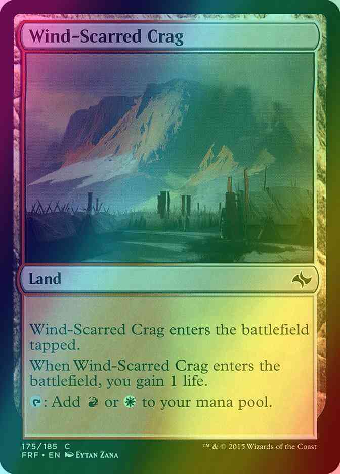 Wind-Scarred Crag [175] [Fate Reforged] [Foil]