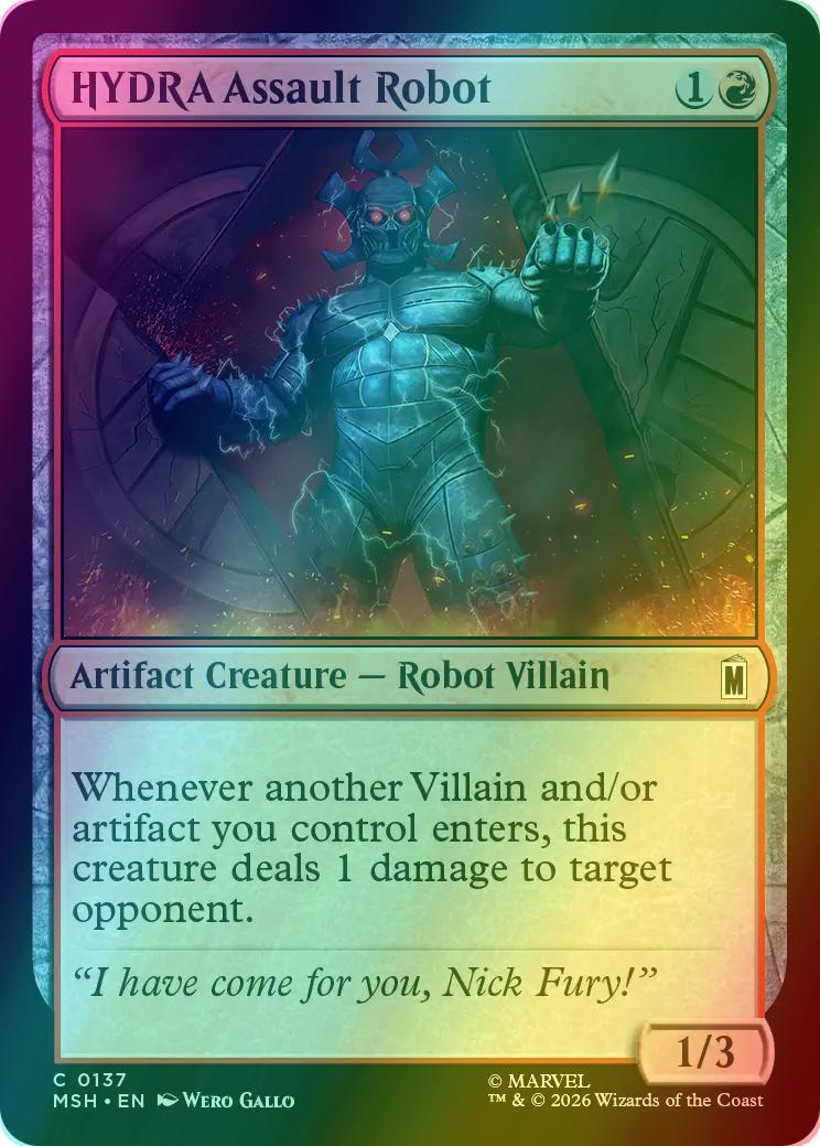HYDRA Assault Robot [137] [Marvel Super Heroes] [Foil]