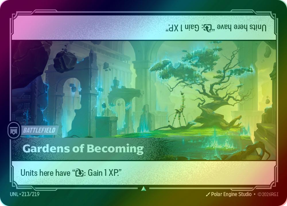 Gardens of Becoming - 213/219 [Unleashed] [Foil]