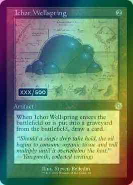 Ichor Wellspring - Serial Numbered [84z] [Retro Frame] [Schematic] [The Brothers' War Retro Artifacts] [Foil]