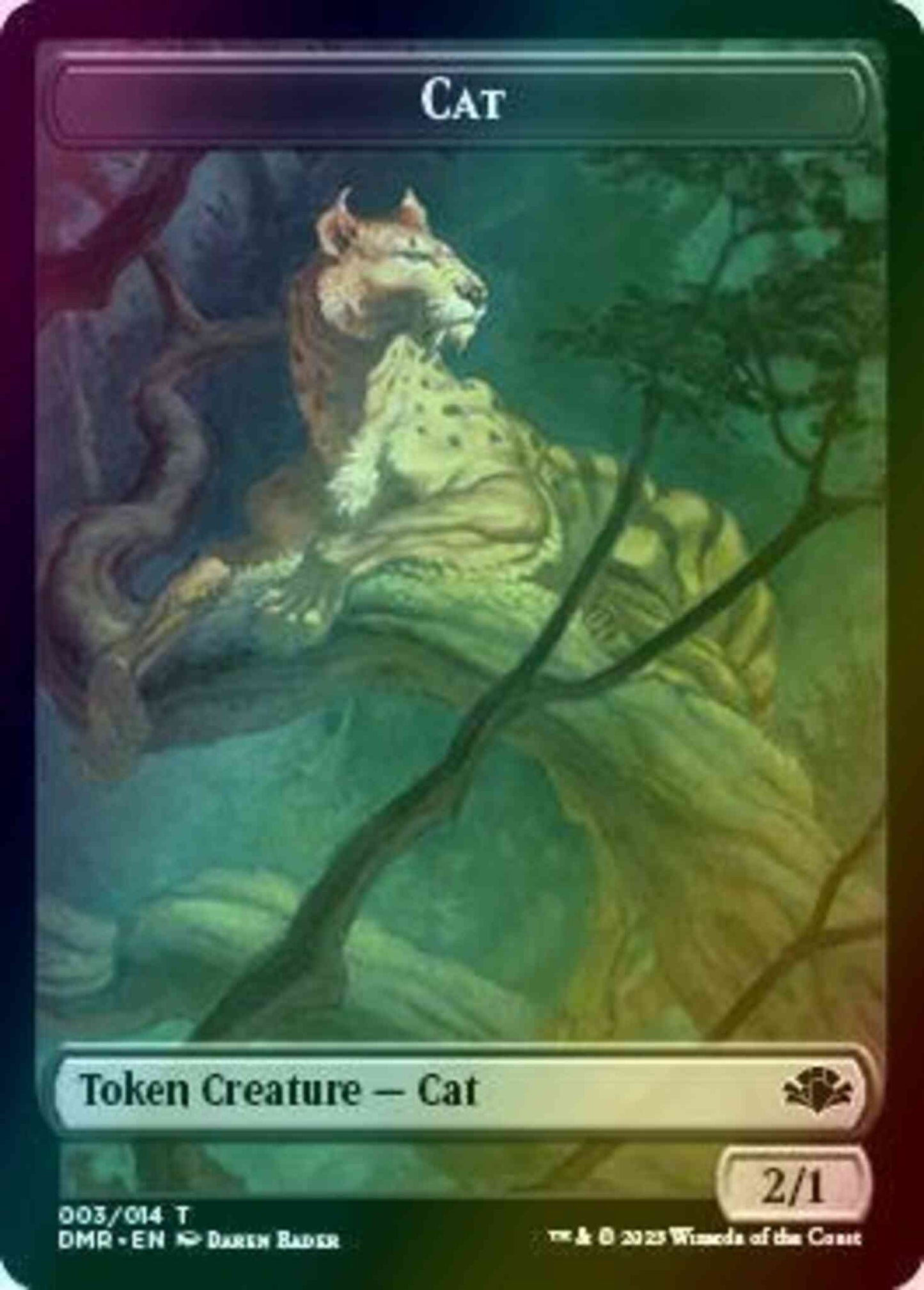 Cat Token (03) // Goblin Token (07) [Dominaria Remastered: Tokens] [Foil]