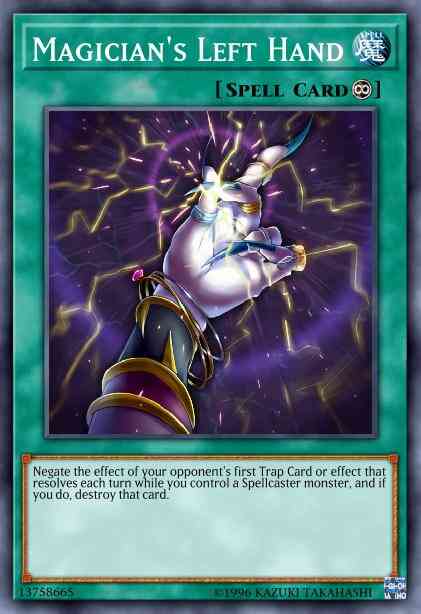 Magician's Left Hand - MACR-EN050 - Common - Unlimited