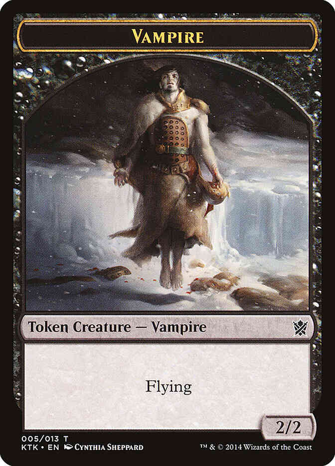 Vampire Token [05] [Khans of Tarkir Tokens] [Non-Foil]